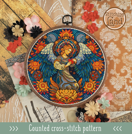 Angel Cross Stitch Pattern