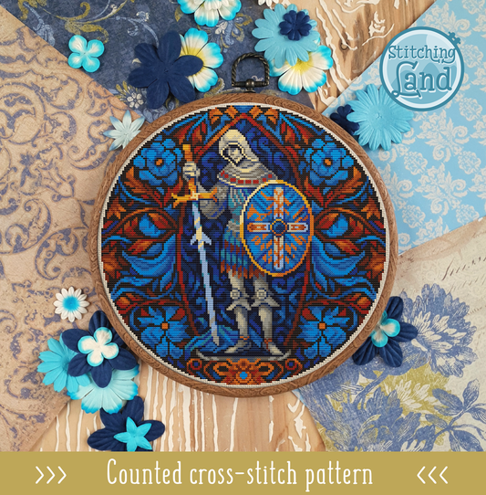 Chivalric Romance Cross Stitch Pattern