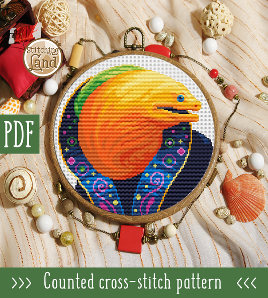 Mr. Moray Cross Stitch Pattern