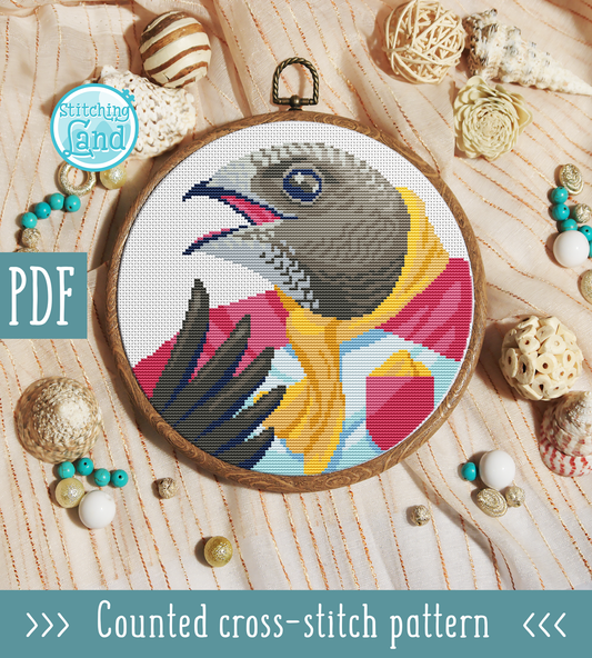Mr. Swift Cross Stitch Pattern
