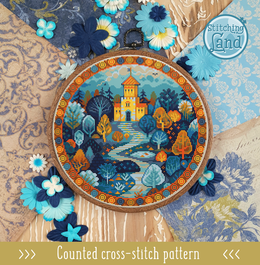 My Little Fortress Cross Stitch Pattern