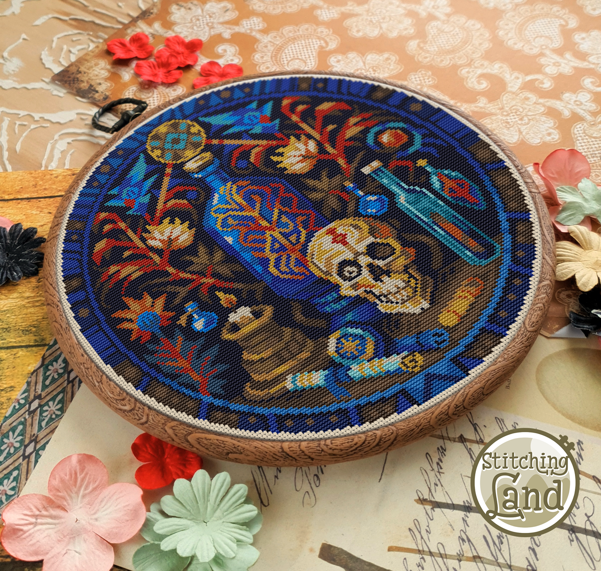 Alchemical Still Life II Cross Stitch Pattern