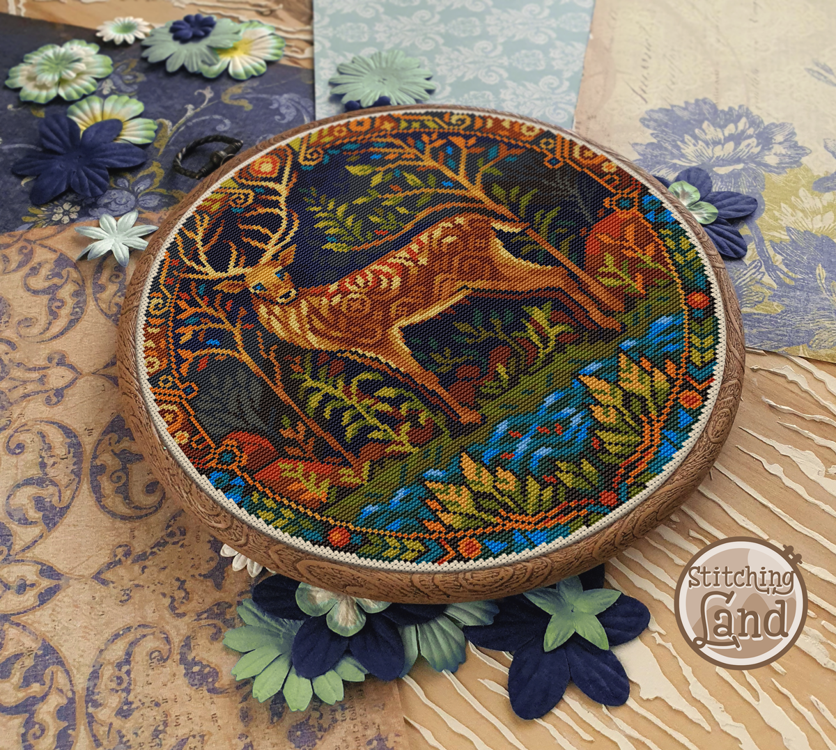 Animals II Cross Stitch Pattern Set