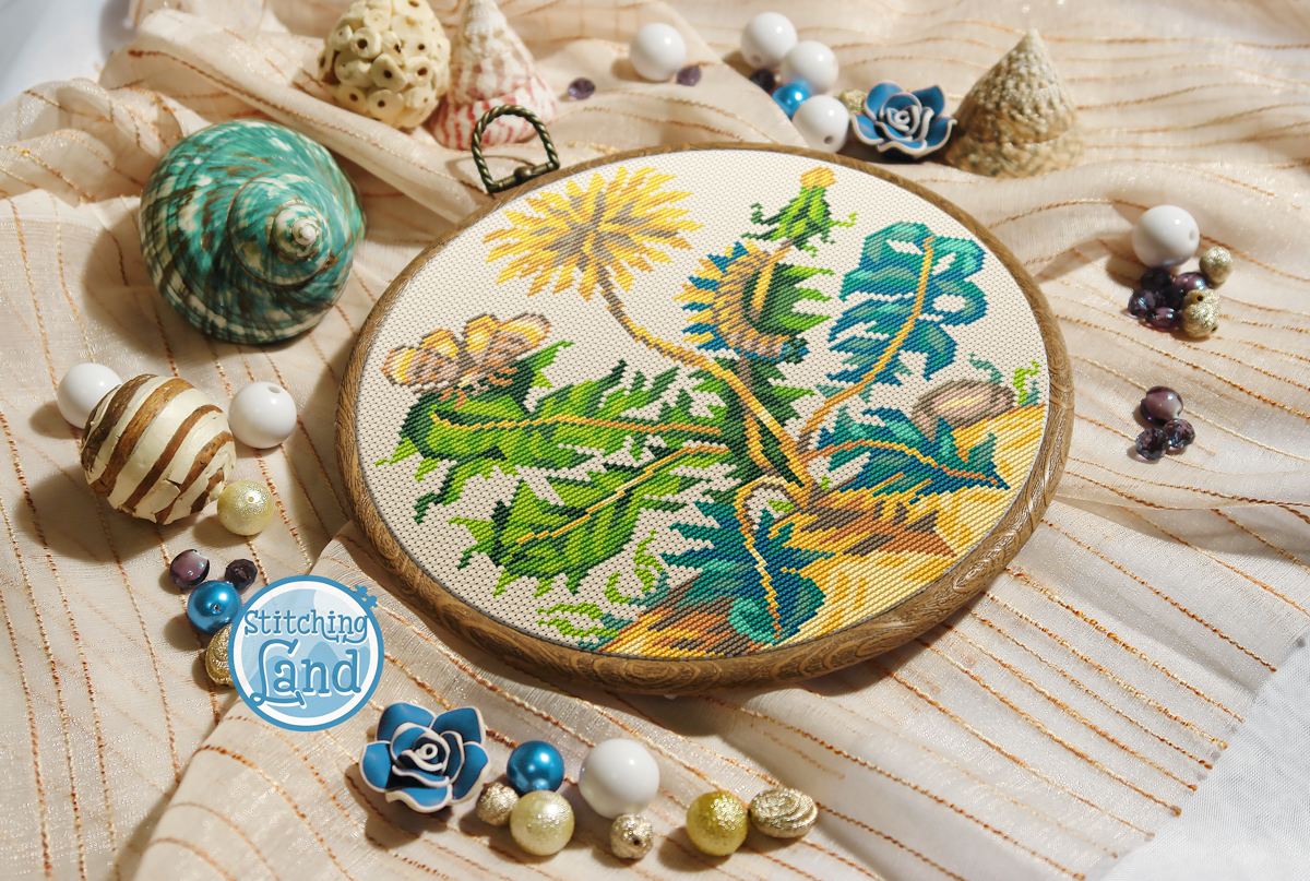 Dandelion Cross Stitch Pattern