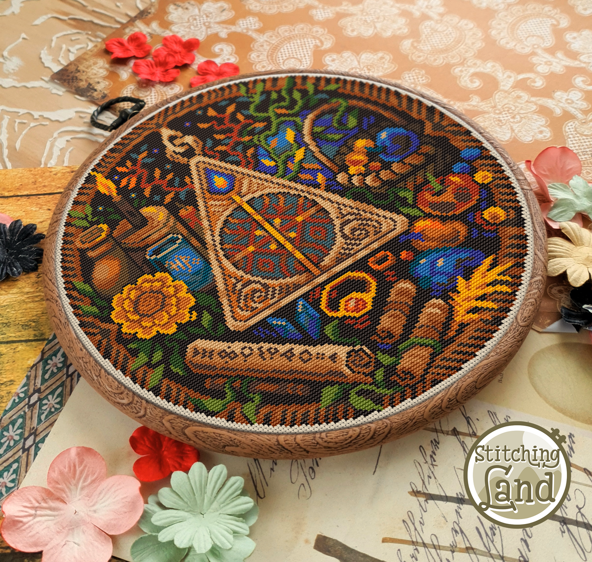 Magic Still Life Cross Stitch Pattern