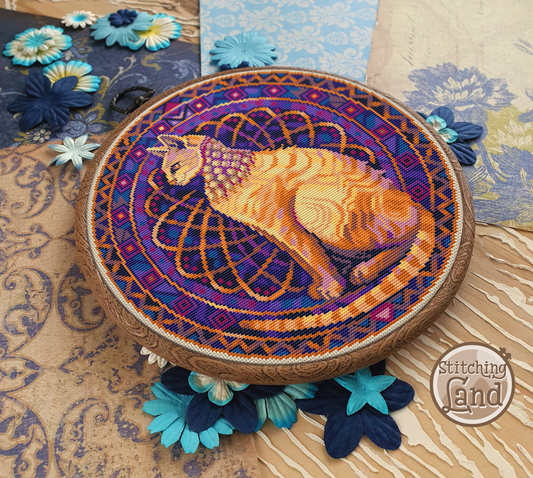 Majestic Cat Cross Stitch Pattern