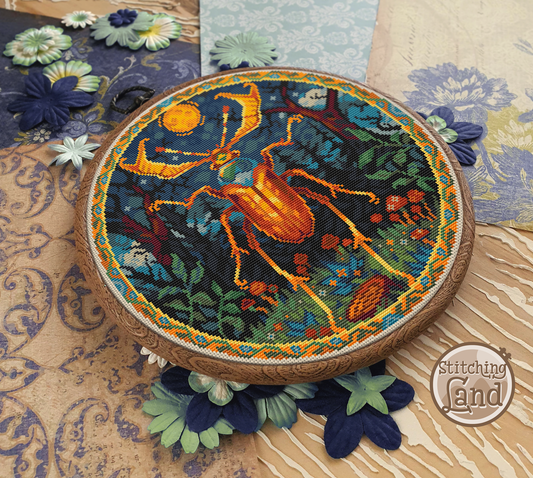 Moonlight Symphony Cross Stitch Pattern