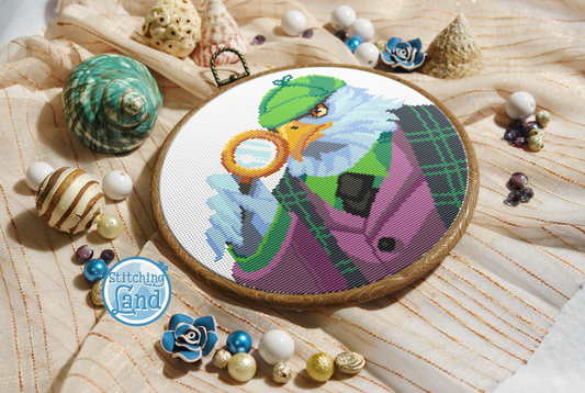 Mr. Eagle Cross Stitch Pattern