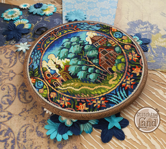 Picturesque Town III Cross Stitch Pattern