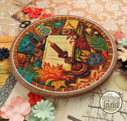 Still Life & Diary Cross Stitch Pattern