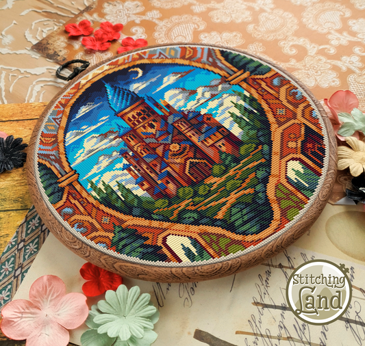 Wizard Castle Cross Stitch Pattern