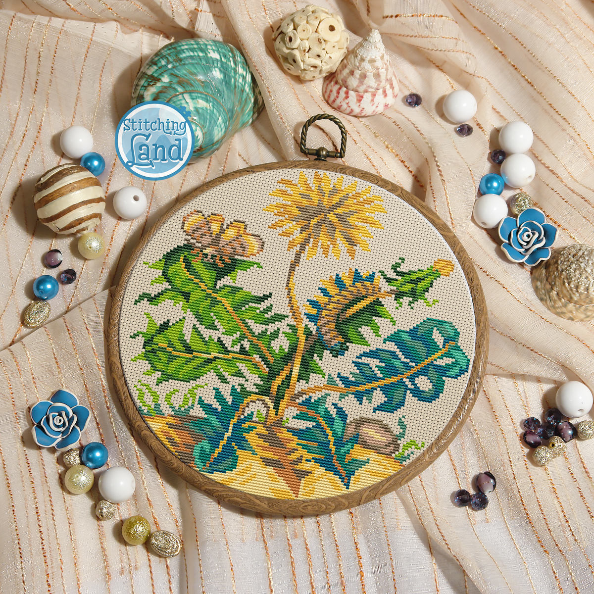 Dandelion Cross Stitch Pattern