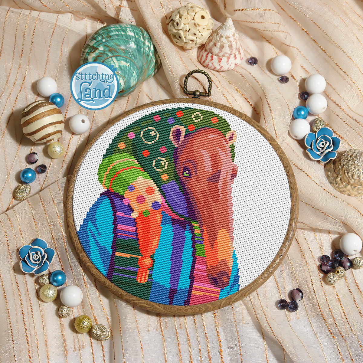 Mr. Anteater Cross Stitch Pattern