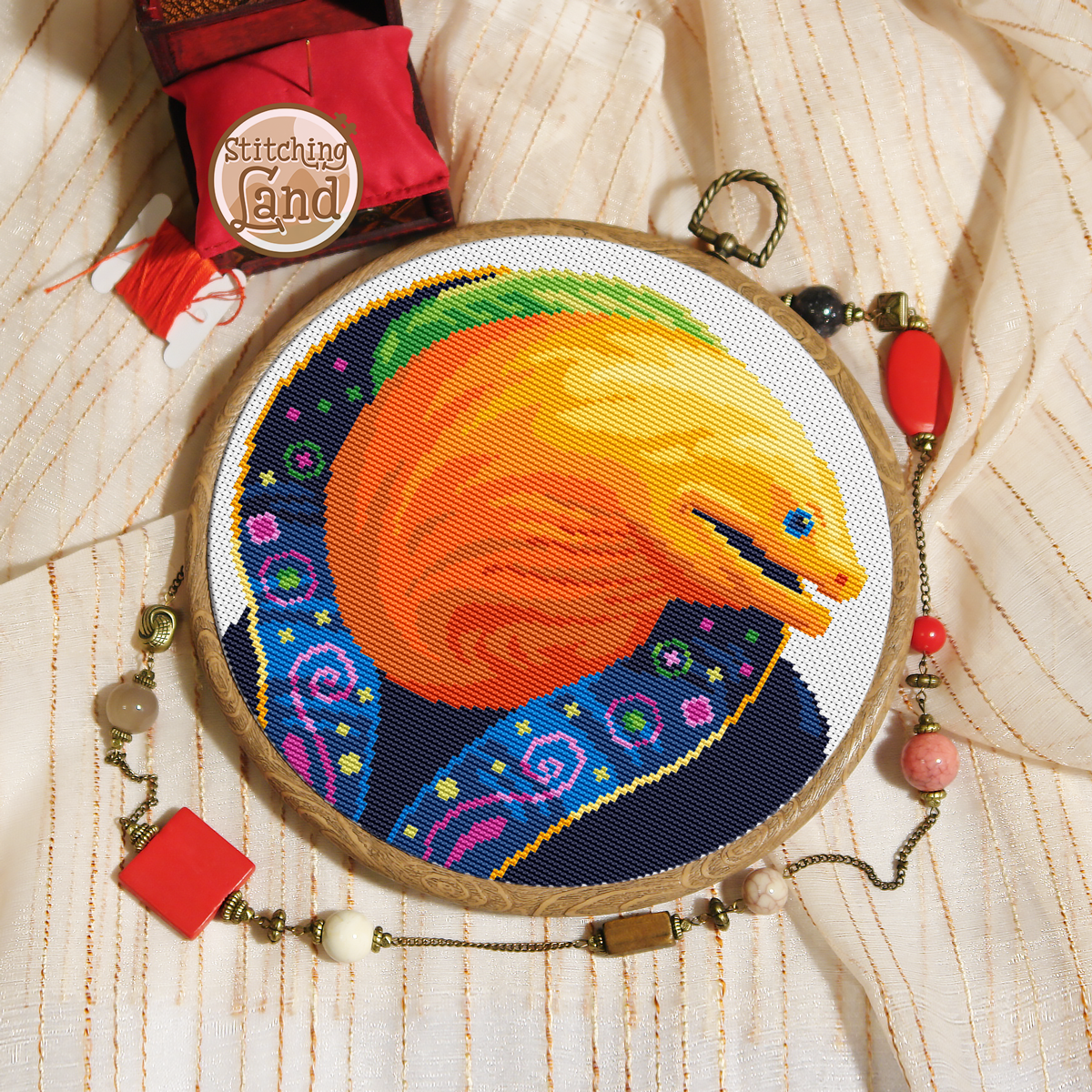 Mr. Moray Cross Stitch Pattern