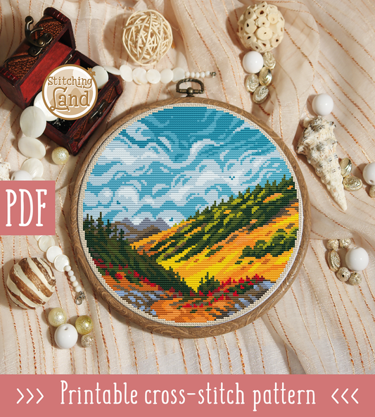 Altai Cross Stitch Pattern
