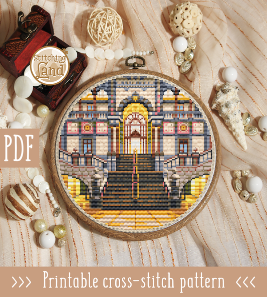 Antwerp Central Cross Stitch Pattern