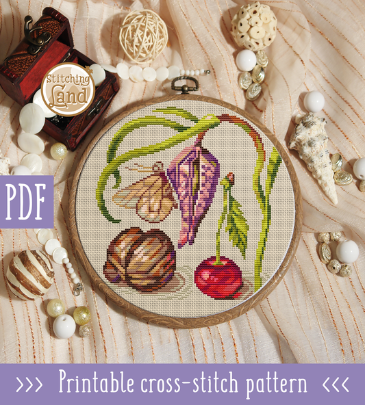 Biology I Cross Stitch Pattern