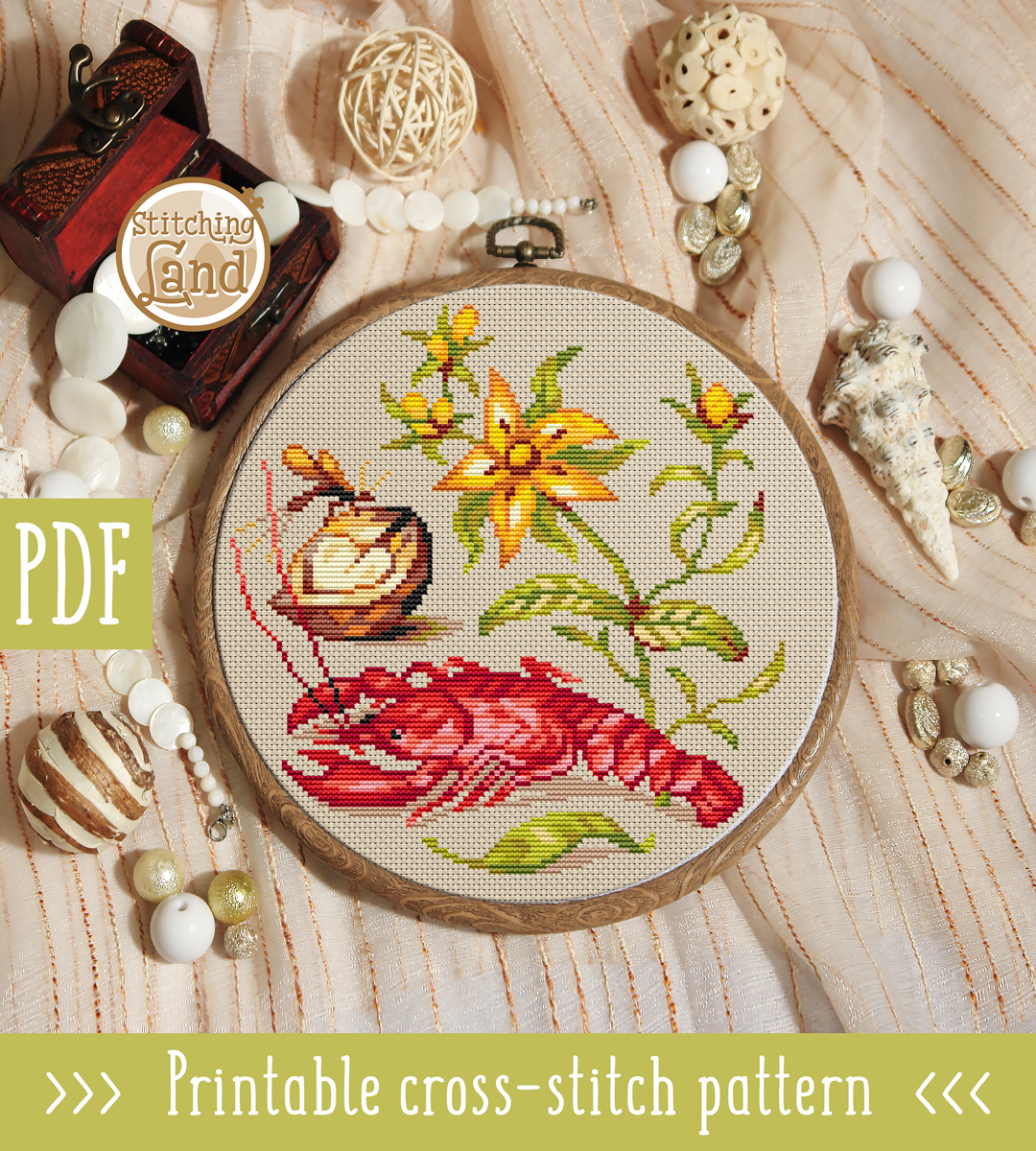 Biology X Cross Stitch Pattern