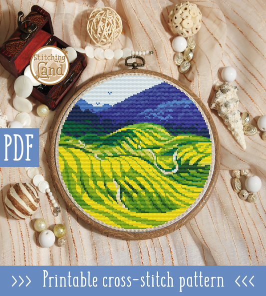 Cameron Highlands Cross Stitch Pattern