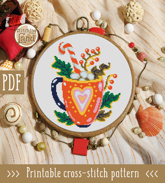 Christmas Warmth Cross Stitch Pattern