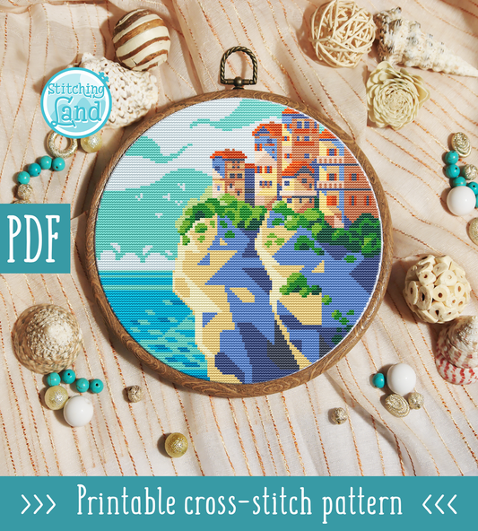 Corsica Cross Stitch Pattern