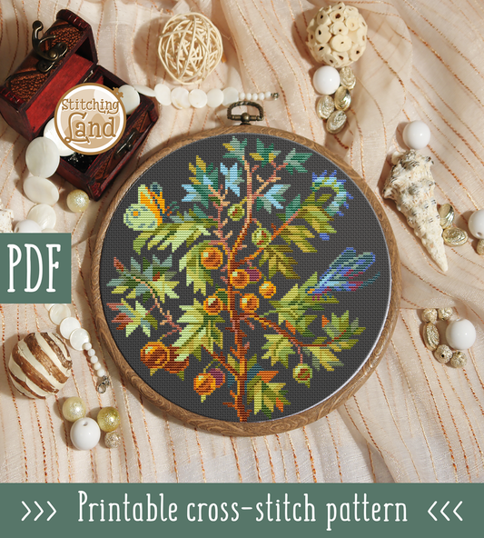 Gooseberry Cross Stitch Pattern