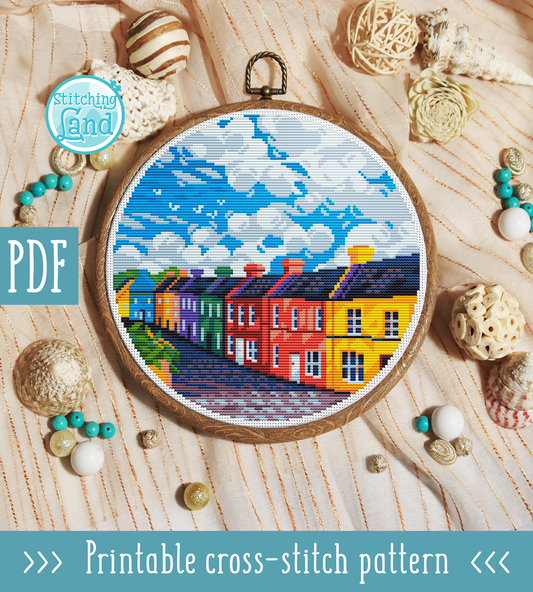Kinsale Cross Stitch Pattern
