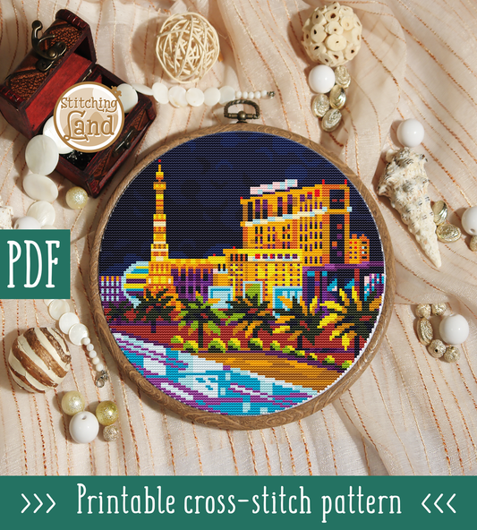 Las Vegas Cross Stitch Pattern