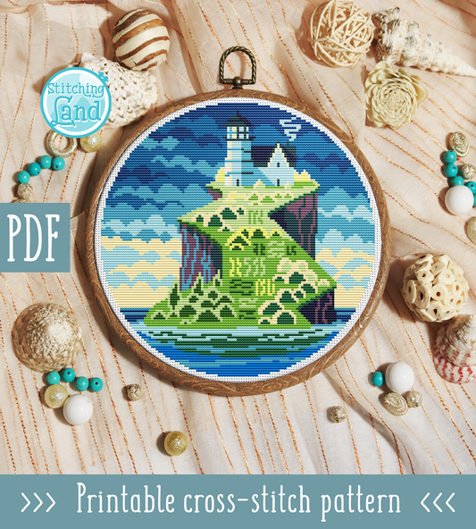 Lighthouse Cross Stitch Pattern