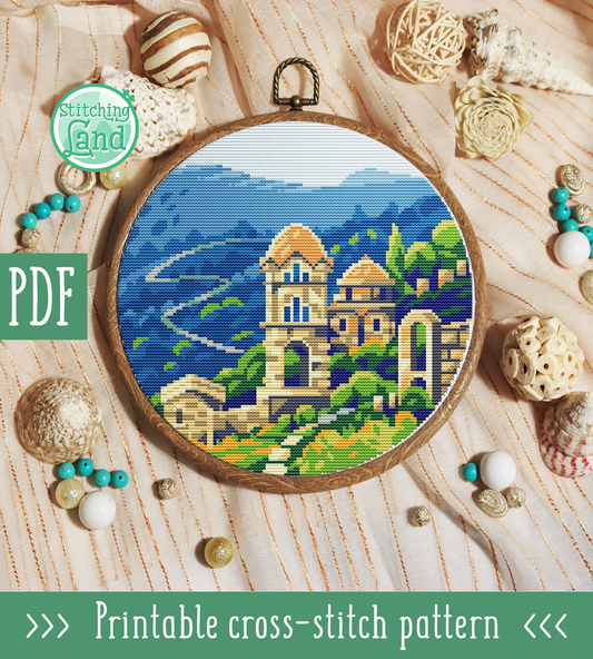 Mystras Cross Stitch Pattern