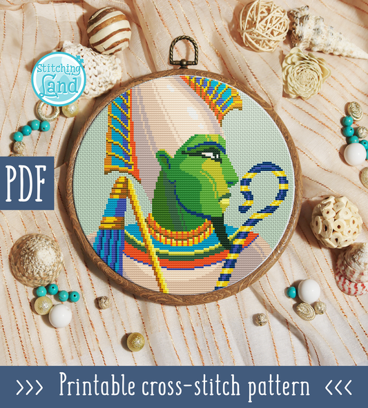 Osiris Cross Stitch Pattern