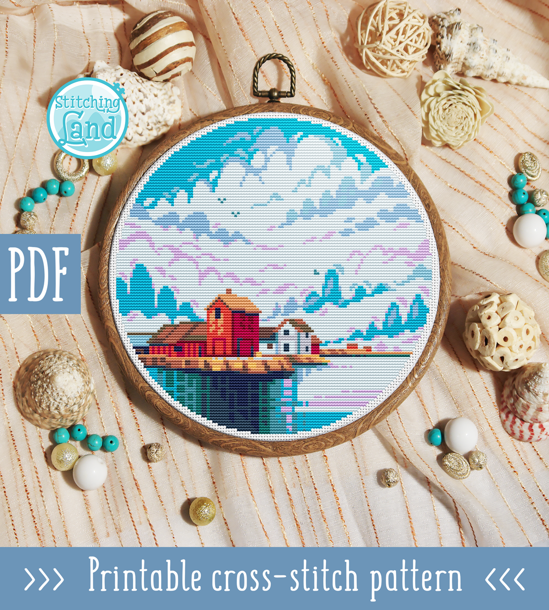 Rockport Cross Stitch Pattern
