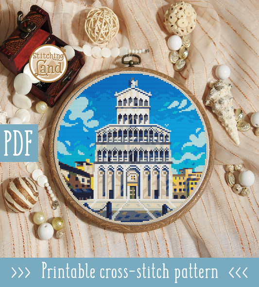 San Michele In Foro Cross Stitch Pattern