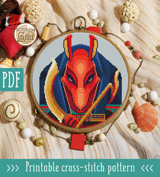 Seth Cross Stitch Pattern