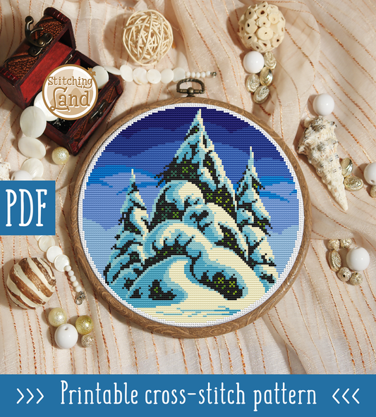 Spruce Cross Stitch Pattern