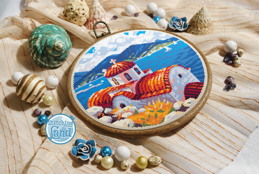 Aegean Sea Cross Stitch Pattern