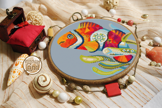 Amphiprion Cross Stitch Pattern