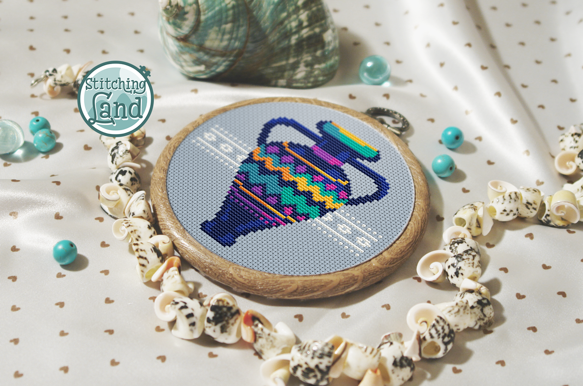 Amphora Cross Stitch Pattern