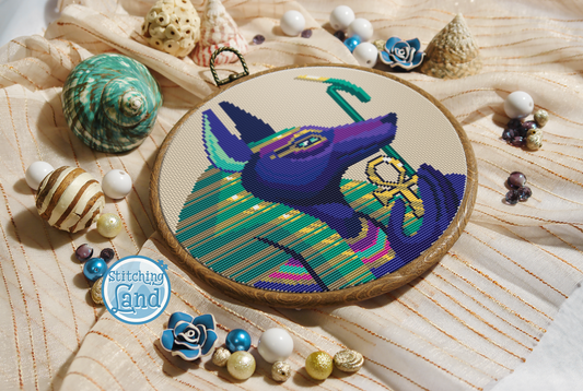 Anubis Cross Stitch Pattern