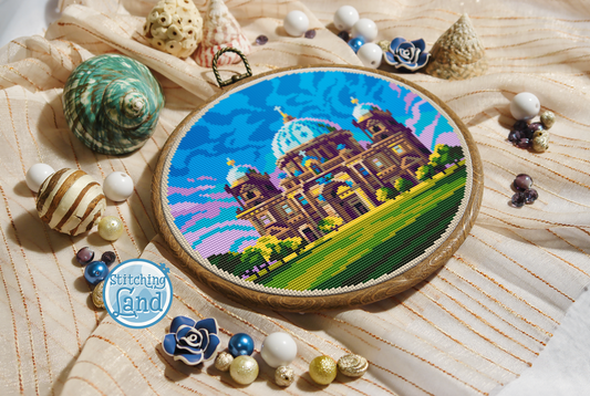 Berlin Cathedral Cross Stitch Pattern