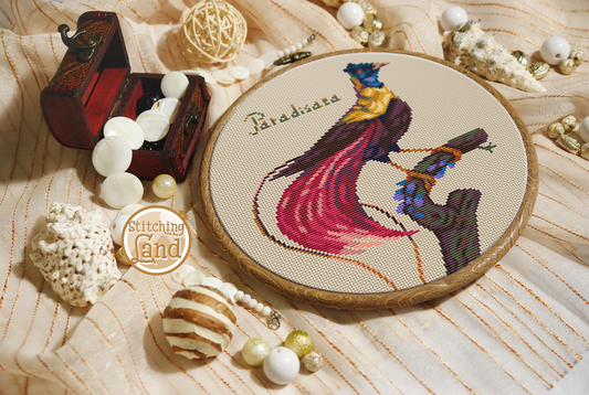 Bird of Paradise Cross Stitch Pattern