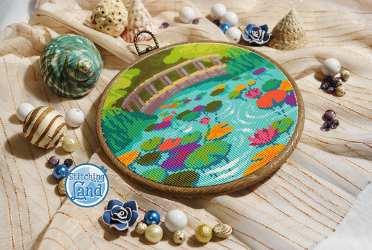 Bridge Cross Stitch Pattern