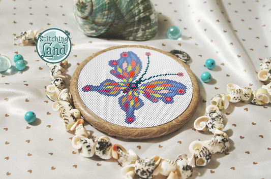 Butterfly Cross Stitch Pattern