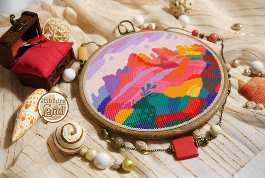 Canyon Cross Stitch Pattern