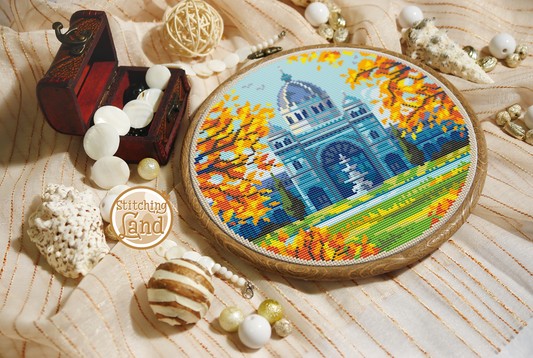 Carlton Gardens Cross Stitch Pattern