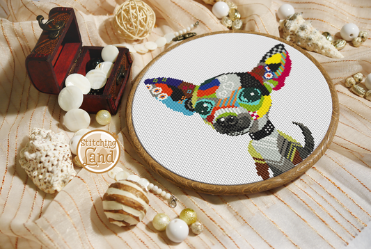 Chihuahua Cross Stitch Pattern