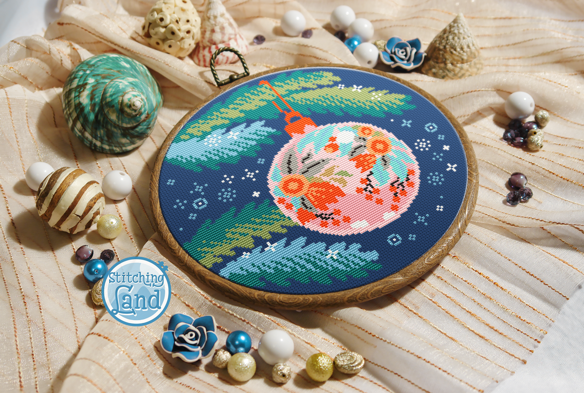 Christmas Ball Cross Stitch Pattern