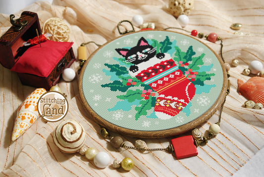 Christmas Stocking Cross Stitch Pattern