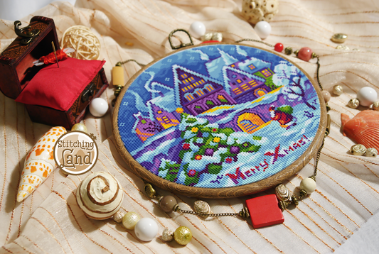 Christmas Town II Cross Stitch Pattern