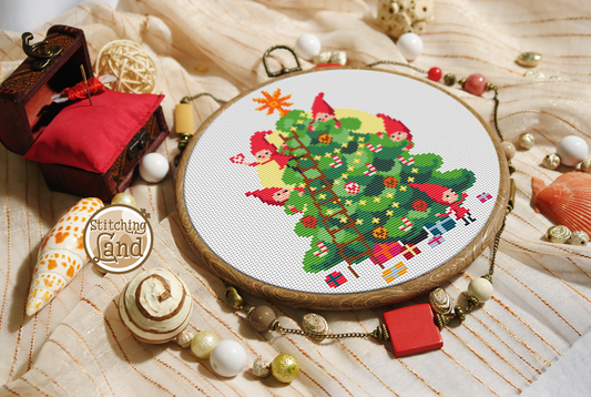 Christmas Tree Cross Stitch Pattern